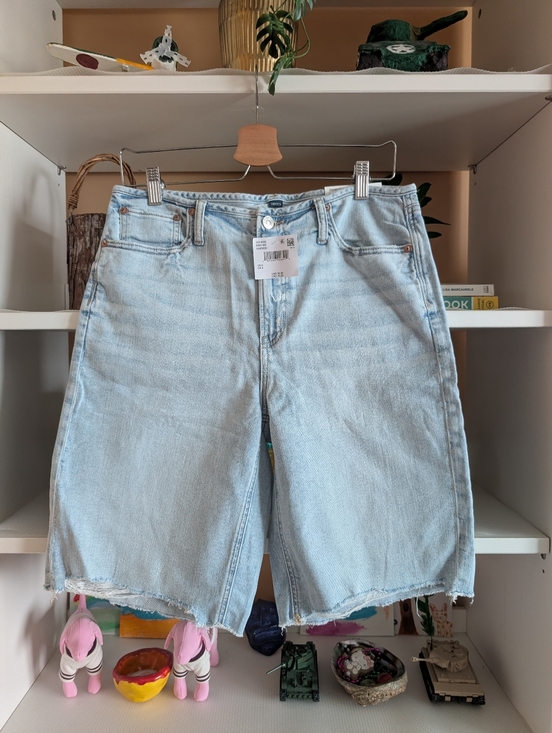 aerie Pants - American Eagle AE 11" Dreamy Drape High- Waisted Jort